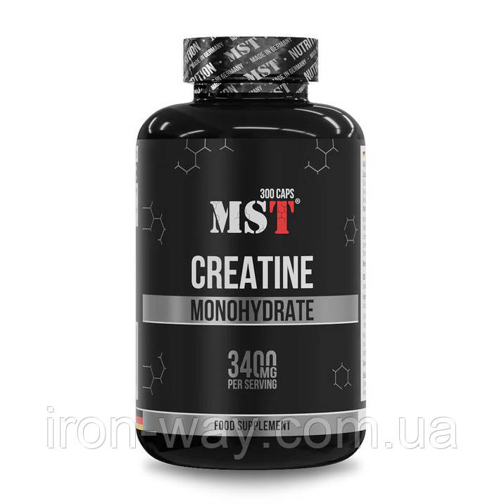 MST Creatine Monohydrate 3400 mg (300 caps), фото 1