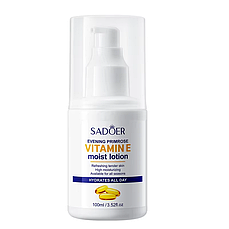 Лосьйон для обличчя SADOER Vitamin E + Evening Primrose інтенсивне зволоження 100 мл