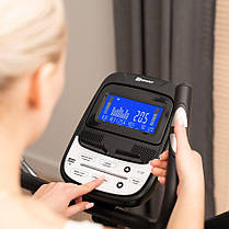 Орбітрек Hop-Sport HS-250C Riper Чорний/Синій + мат, фото 4