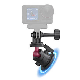Магнітний тримач для екшн-камери GoPro DJI Insta360 Telesin S7-JBK-12