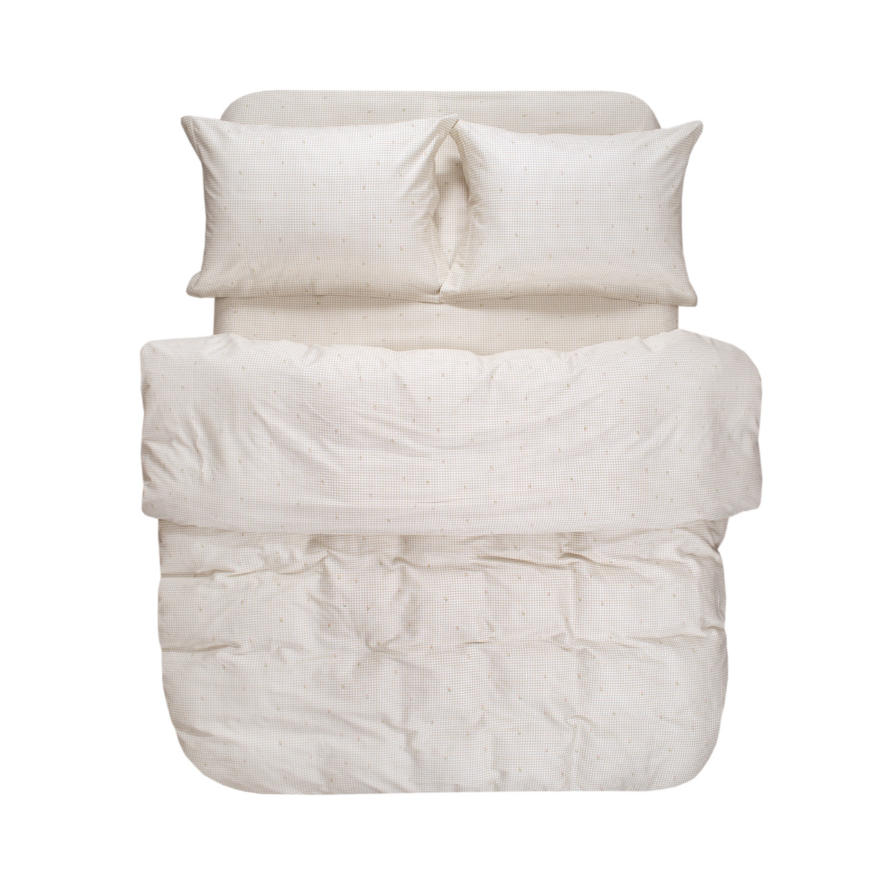 Постільна білизна сатин Lotus Home - Hima євро, фото 1