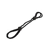 Наручники з мотузки, шибарі наручники Behave luxury cotton 45 см чорні легкі, фото 3