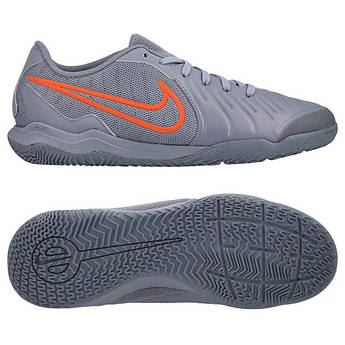 Футзалки чоловічі Nike Legend 10 Academy Ic Grey DV4341-402, Сірий, Розмір (EU) — 42