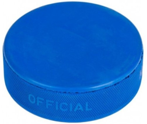 Хокейна шайба Merco Light hockey puck, lightweight, синя (розмір 7,5*2,5 см) ID37002, фото 1