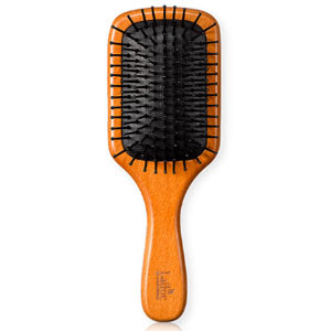 Професійний дерев'яний гребінець для волосся Lador Middle Wooden Paddle Brush, фото 1