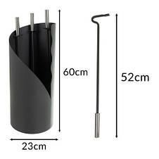 Набір камінного приладдя Loft 4в1 KAMINER 25970, фото 3