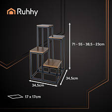 Підставка для квітів 69 см Ruhhy 25997, фото 3