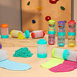 Набір для ліплення 2-В-1 Wonder Factory – Яскравий старт: маса для ліплення і пісок, фото 7