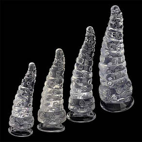 Анальний стимулятор на присосці у вигляді восьминога M 12*4.2 см - Анальні іграшки, фото 3