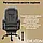 Комп'ютерне крісло до 150кг DEXON OPTIMA з екошкіри зручне посилене офісне крісло керівника директора для кабінету офісу будинку С, фото 8