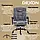 Комп'ютерне крісло до 150 кг DEXON AXIS з тканини зручне посилене офісне крісло керівника директора для кабінету офісу будинку С, фото 3
