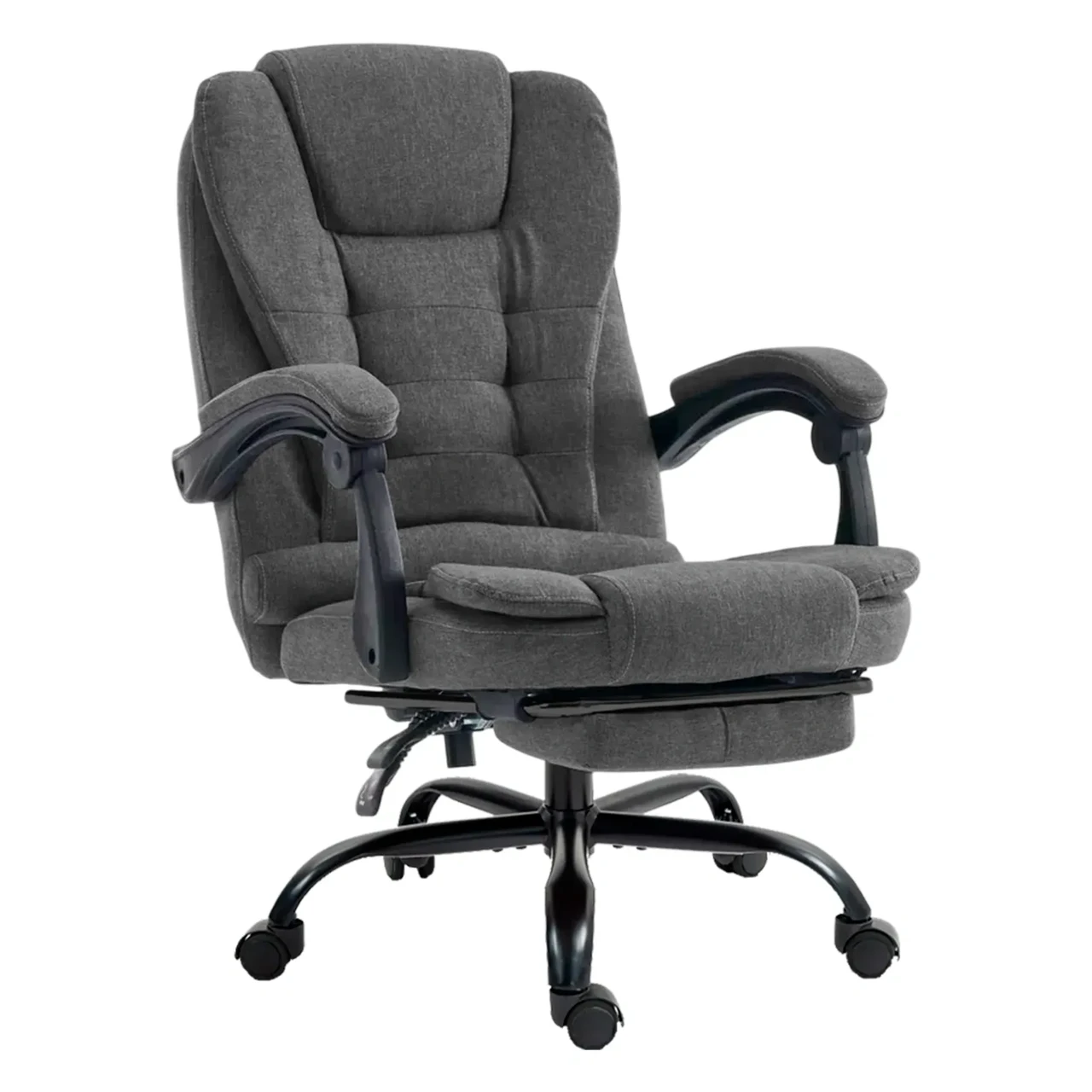 Комп'ютерне крісло до 150 кг DEXON AXIS з тканини зручне посилене офісне крісло керівника директора для кабінету офісу будинку ТС