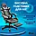 Геймерське ігрове крісло комп'ютерне 4Points GT з підставкою для ніг з подушками розкладне сіре, фото 9