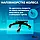 Геймерське ігрове крісло комп'ютерне 4Points GT спортивне для пк з подушками розкладне біле, фото 9