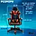 Геймерське ігрове крісло з подушками 4Points GT червоне комп'ютерне офісне розкладне, фото 10