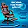 Геймерське ігрове крісло комп'ютерне 4Points GT з підставкою для ніг з подушками розкладне червоне, фото 9