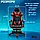 Геймерське ігрове крісло комп'ютерне 4Points GT з підставкою для ніг з подушками розкладне червоне, фото 10