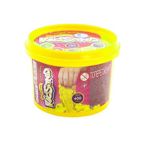 Кінетичний пісок "KidSand", жовтий, 400г [tsi44187-TSI], фото 1