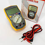 Мультиметр тестер цифровий точний HAOYUE UT33B, Мультиметр для електрообладнання, Точний тестер напруги HO-44, фото 7