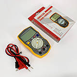 Мультиметр тестер цифровий точний HAOYUE UT33B, Мультиметр для електрообладнання, Точний тестер напруги HO-44, фото 10
