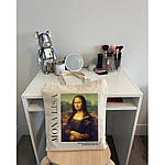 Екошопер BookOpt BK4112 Леонардо Да Вінчі . Монна Ліза бежевий, фото 8