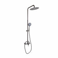Душова система для душу Lidz Aria 1020 на два споживачі (k35) LDARI1020NKS46114 Nickel