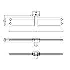 Тримач для рушників Kroner KRM Graz — GRP95609, фото 2