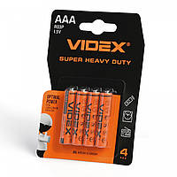 Батарейка Videx R03 (AAA) 4pcs Blister
