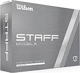 М'ячі для гольфу Wilson Staff Model X 12 шт, білі, фото 2