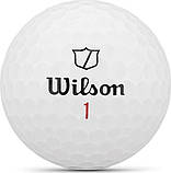 М'ячі для гольфу Wilson Staff Model X 12 шт, білі, фото 3