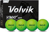 М'ячі для гольфу Volvik Vimat Soft 12 шт, зелені, фото 2