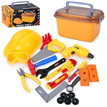 Ігровий набір інструментів "Repair Tools" H-566 каска, ящик, молоток