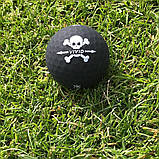 М'ячі для гольфу Volvik Skull 4 шт, чорно-білі, фото 3