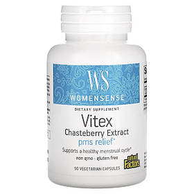 Екстракт вітексу, WomenSense, Vitex Chasteberry Extract, Natural Factors, 90 вегетаріанських капсул