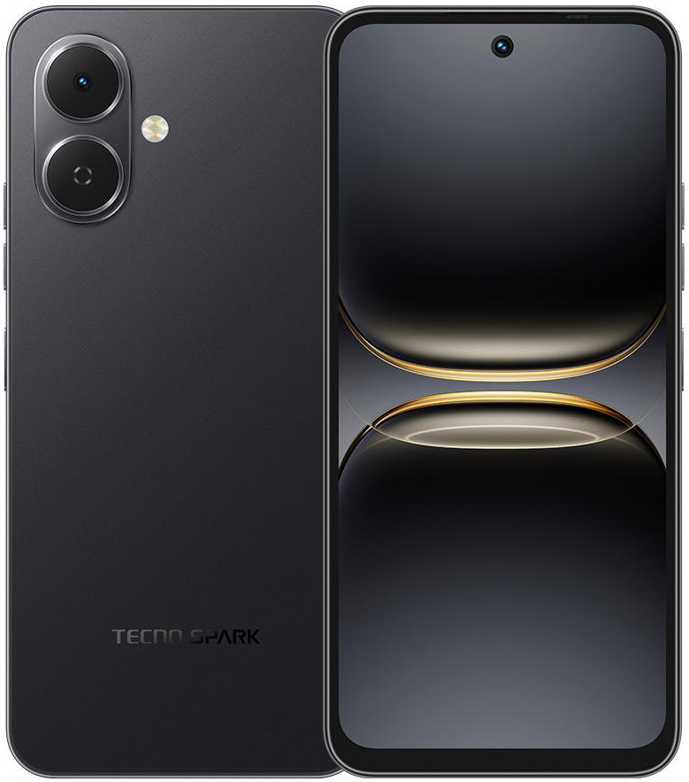 Смартфон TECNO Spark Go 2 (KM4) 6.67" 4/128 ГБ, 2SIM, 5000 мА•год, Ink Black, фото 1