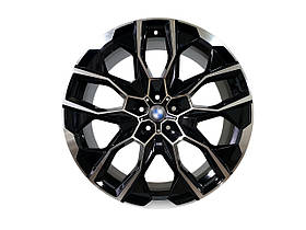 R22 Chrome Black ( різноширокі ) Диски на BMW X5 F15 2013-2018 року