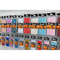 Термоплавкий клей-стік для клейового пістолета, 
7 шт., 100 мм, чорний, DIY-GS0710BK/7