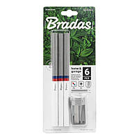 Набір будівельних олівців з точилкою, 180мм 
HEX, 6 шт. подвійного кольору WL, DIY-PCWL1HX18/S6B