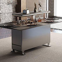 Розумний обідній стіл з вбудованим холодильником Primst CB150 (150 литров, Чорний)