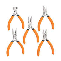 Набір плоскогубців CLASSIC MINI 5 штук, нікельовані, HOME & GARAGE, DIY-PL21/2SET