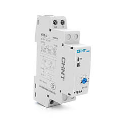 Реле часу CHINT NTE8A110S, на DIN-рейку, затримка вимкнення-1с-10с, Ue/le: AC-15 240В/0,75А, -5°С~+40 °C, 93х66,5х18,5 мм