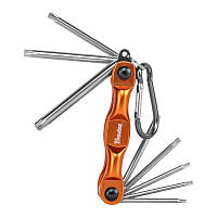 Складний набір шестигранних ключів TORX 
9 - 40, 8 шт., короткі, DIY-HKTSET2