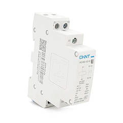Контактор CHINT NCH8-20/02 220 V, 20 А, 4kW, 2NC, на DIN-рейку, 85*65,5*18 мм