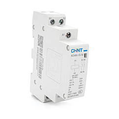 Контактор CHINT NCH8-25/02 220V,25А, 5kW, 2NC, на DIN-рейку, 85*65,5*18 мм