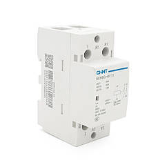 Контактор CHINT NCH8-40/11 220 V,40 А, 7.5kW, 1NC+1NO, на DIN-рейку, 85*65,5*36 мм