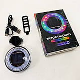 Велоліхтар HYD-085-SMD(RGB), фото 7