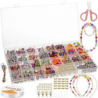 Набір для виготовлення браслета з бісеру своїми руками 900 шт. KRUZZEL