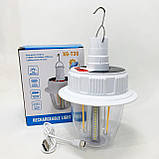 Ліхтар переносний для кемпінгу з акб, Ліхтар для кемпінгу на природі Кемпінговий складаний RC-71, фото 4