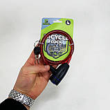 Замок велосипедний KIHUU LOCK 187, 10*65 тросовий, 2 ключі. Колір: червоний BU-74, фото 3