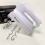 Міксер з високою потужністю, Ручний міксер для приготування тіста Кулінарний QI-42, фото 3